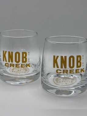 KNOB CREEK Bourbon Rocks Glasses - Set of 2